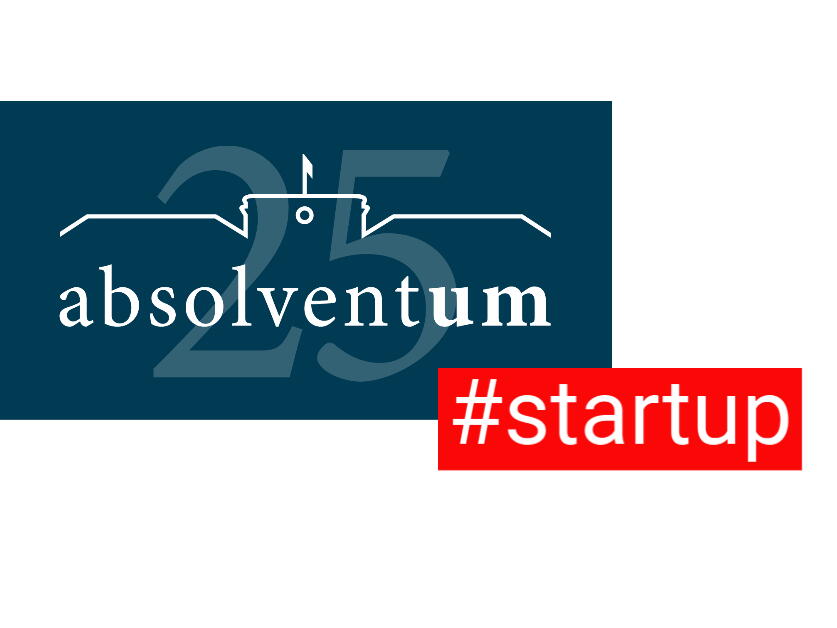 Logo von AbsolventUM, dem Absolventenverein der Universität Mannheim